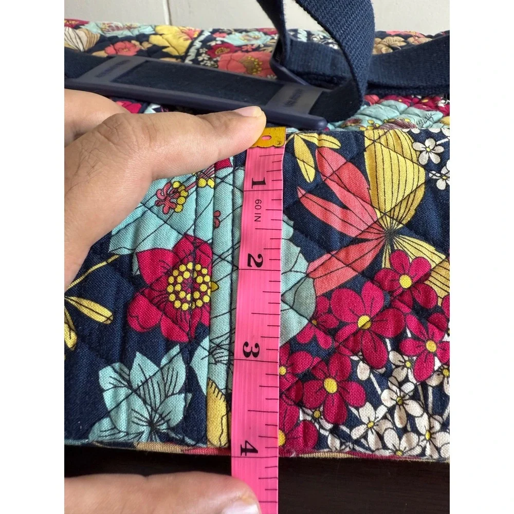 Vera Bradley Quilted Crossbody Bag Women's Floral Shoulder‎ Bag Purse